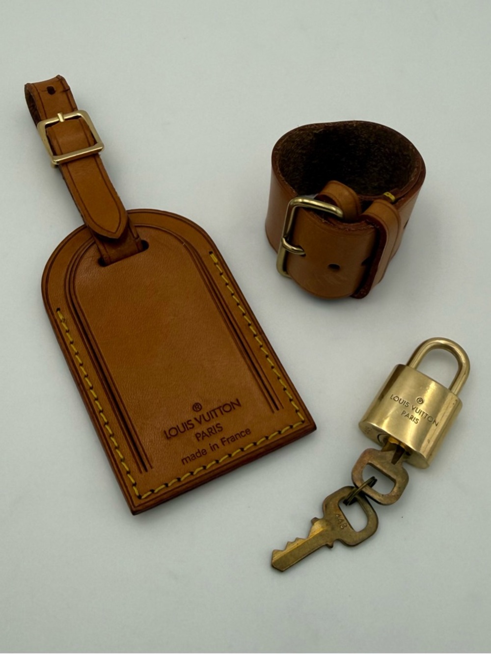 LOUIS VUITTON 1854 PARIS • Porte-Documents Voyage GM Bag • Made in FRANCE - Picture 9 of 16